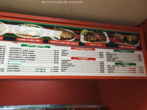 daniel's taco shop|daniels taco menu.